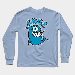 Shark Smile Long Sleeve T-Shirt